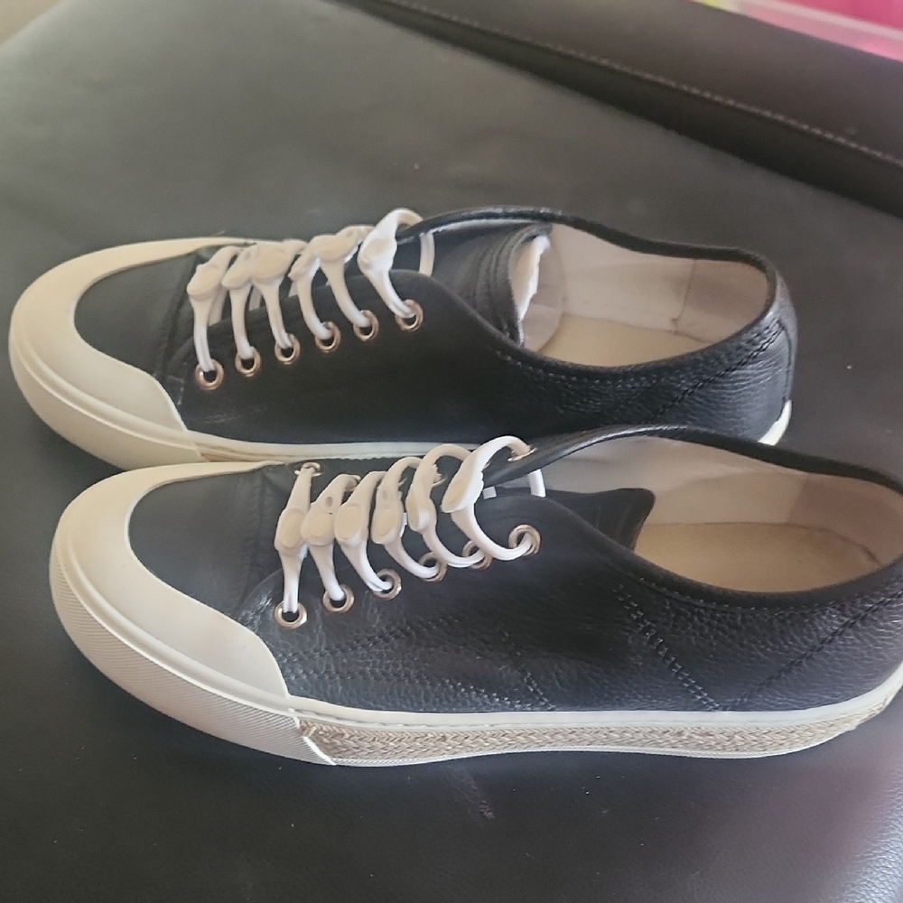 Black and White Men's Sneakers